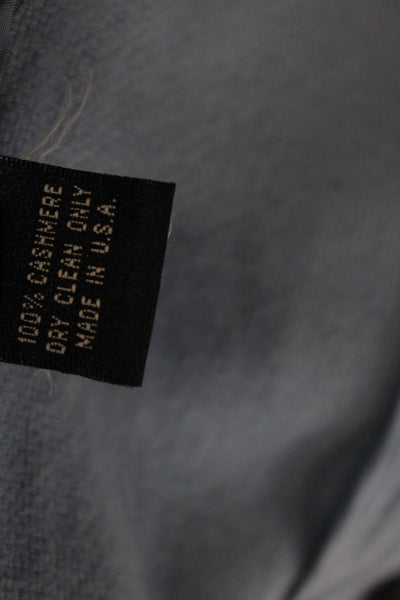 Ralph Lauren Black Label Unisex Light Blue Cashmere Blazer Size 12