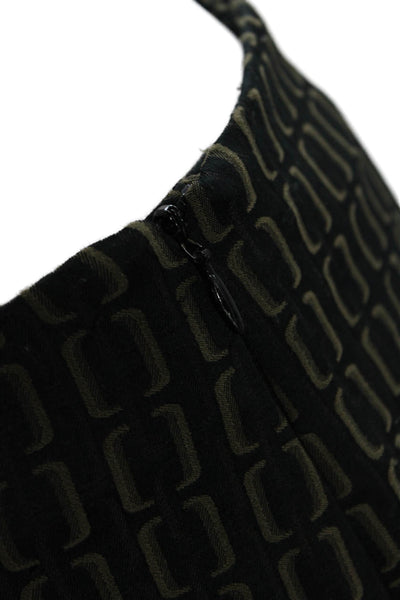 Piazza Sempione Womens Ankle Cropped Dress Pants Black Size 42