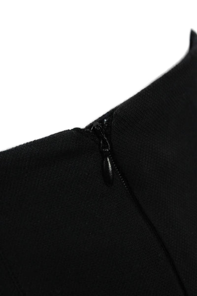 Piazza Sempione Women Ankle Cropped Dress Pants Black Size 46