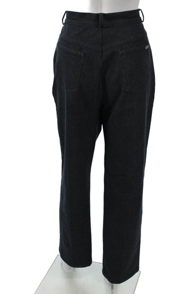 St. John Sport By Marie Gray Women Dress Pants Navy Mid Rise Size 8