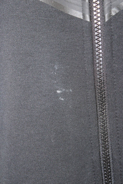 Nike Unisex Adults Full Zip Hoodie Black Cotton Size L