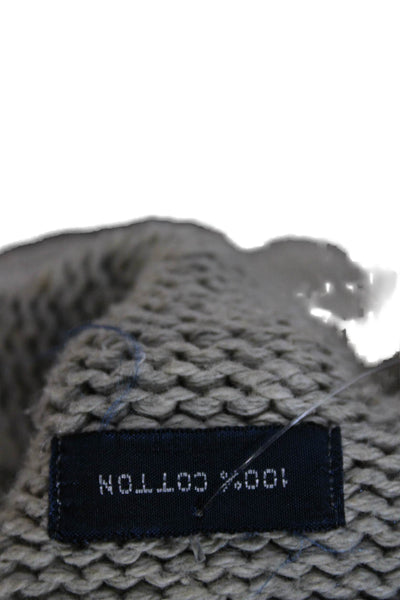 Polo Ralph Lauren Mens Pullover Sweater Beige Cotton Crewneck Size L