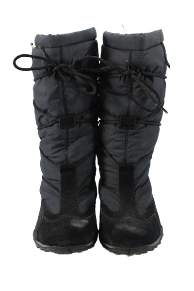Allrounder Womens Lace Up Waterproof Snow Boots Navy Black Size 6
