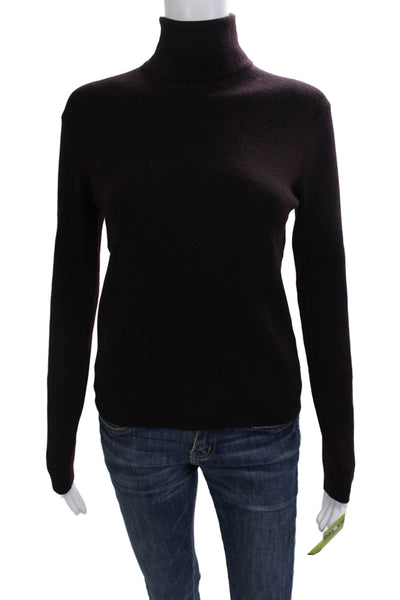 Phillip Chi Unisex Black Turtleneck Pullover Sweater Polyester Size S