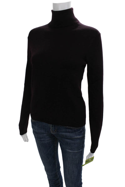 Phillip Chi Unisex Black Turtleneck Pullover Sweater Polyester Size S
