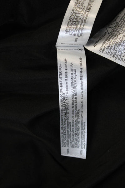 Zara Mens Puffer Quilted Jacket Black Size S