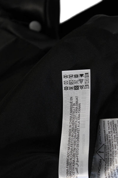 Zara Mens Puffer Quilted Jacket Black Size S