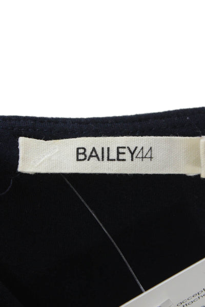 Bailey 44 Womens Bodycon Blue Rayon Boat Sleeveless Knee Length Dress Size S