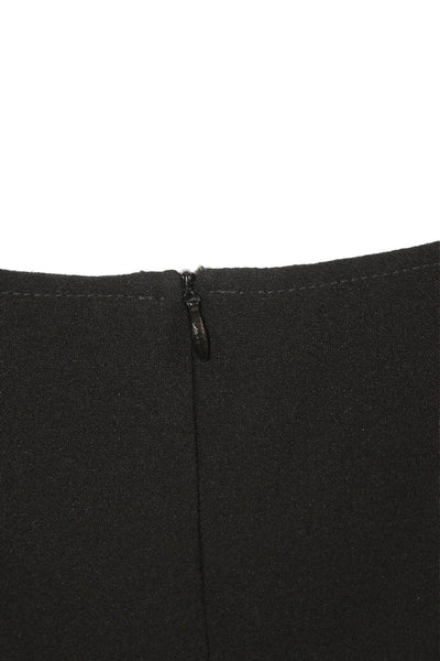 JOA Los Angeles Womens Pencil Dress Black Sweetheart Sleeveless Zip Size M