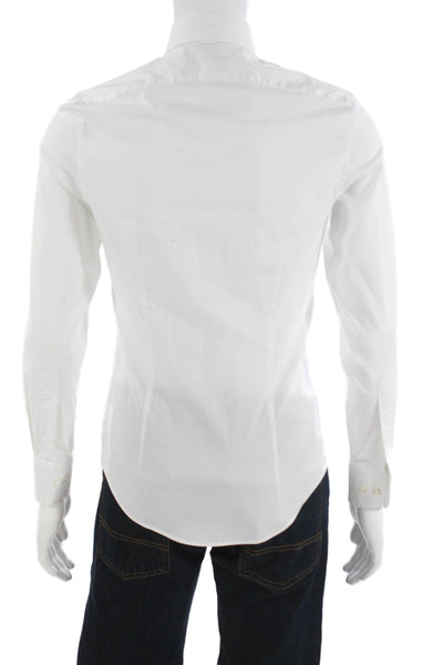 The Men's Store at Bloomingdale's Mens Dress Shirt White Cotton Size 14.5