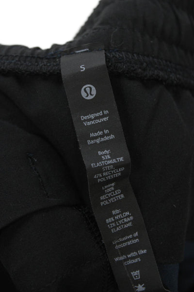Lululemon Unisex Blue Jogger Drawstring Elastomultiester 27in Inseam Size S