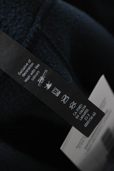 Lululemon Unisex Jogger Pants Blue Drawstring Cotton Size S