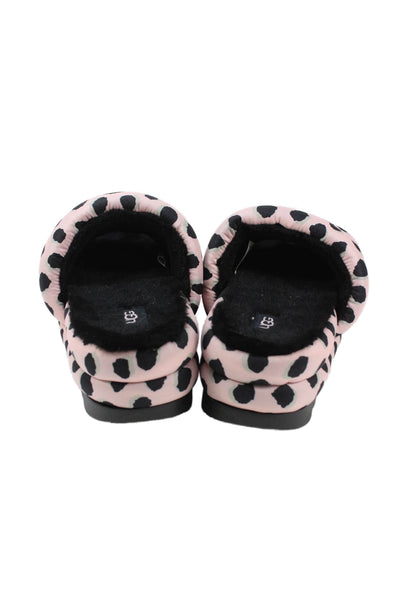 Ugg Womens Cheetah Print Colorway Maxi Slide Slipper Shoes Pink Black Size 8