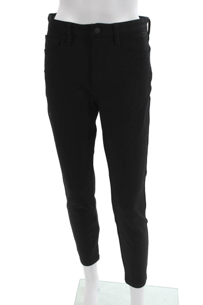 Pistola Womens Black Rayon Blend Button Fly Pants Size 28