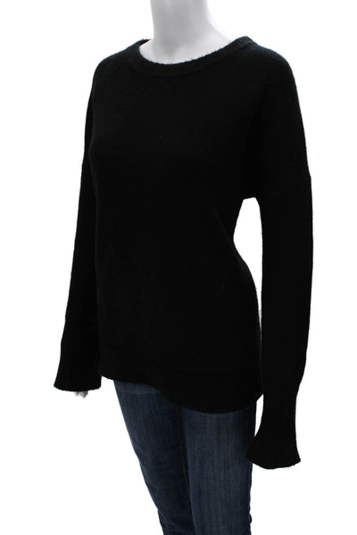 Inhabit Womens Pullover Cashmere Crew Neck Black Size S