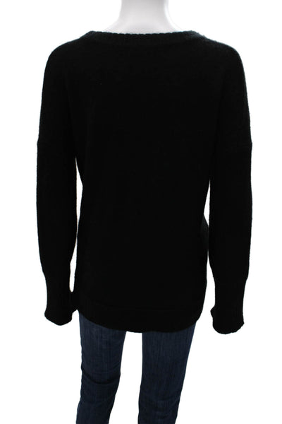 Inhabit Womens Pullover Cashmere Crew Neck Black Size S