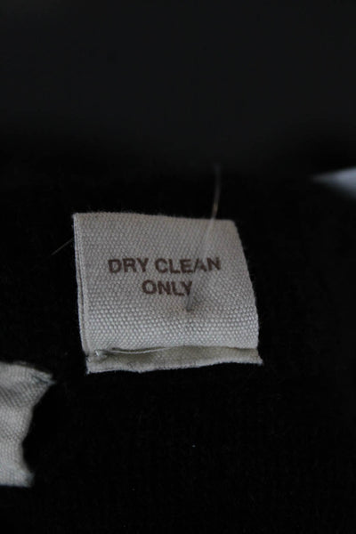 Inhabit Womens Pullover Cashmere Crew Neck Black Size S