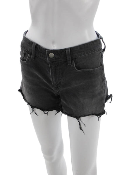 Joes Jeans Women Cut-Off Gray Cotton Shorts Size 26