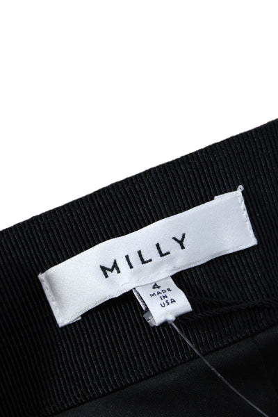 Milly Women Multicolor Geometric Polyester Straight Pencil Skirt Knee Size 4