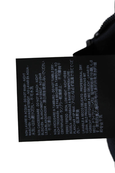 Balenciaga Womens Trumpet Wool Knee Length Skirt Black Size 38