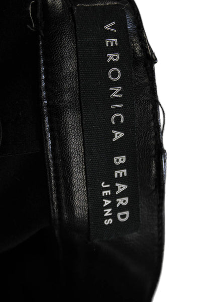 Veronica Beard Womens Skinny Black Mid Rise Jeans Inseam 28 Size 25