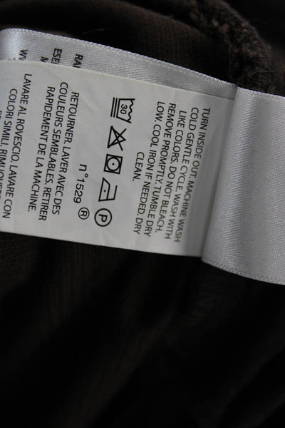 Polo Ralph Lauren Women Brown Cotton Button Pants Size 0
