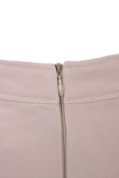 Nonchalant Label Women Pink Dress Pants Polyester Zip Solid Size S