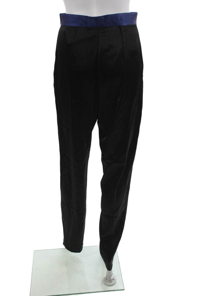 Nonchalant Label Womens Dress Pants Black Velvet 30 Inseam Size 26