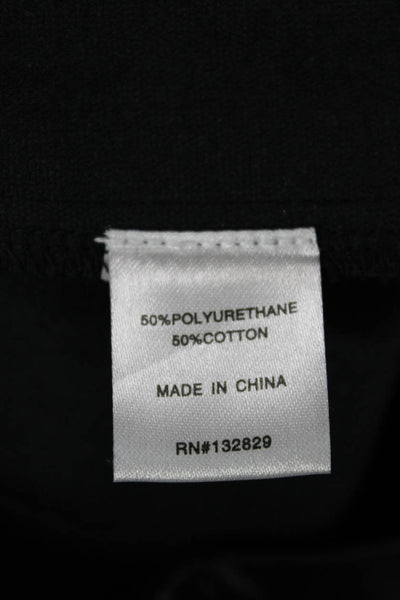 Superdown Womens Straight Pencil Skirt Black Zip 50% Polyurethane Size 2XS