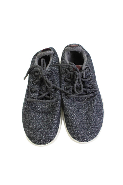 Allbirds Womens Wool Lace Up Athletic Sneakers Gray Size 10