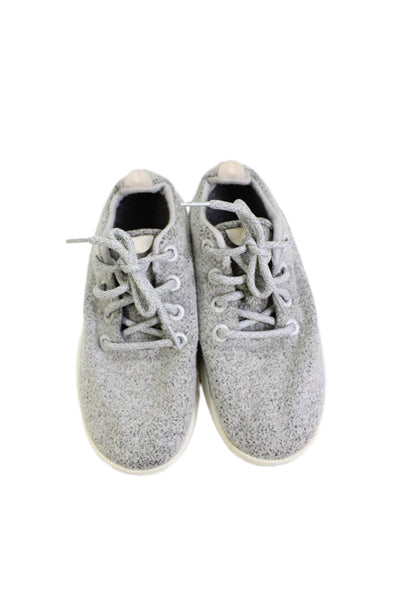Allbirds Womens Wool Specked Lace Up Athletic Sneakers Gray Size 8