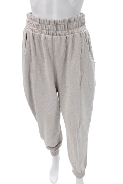 Nonchalant Label Womens Jogger Pants Gray Pull On Polyester Size M