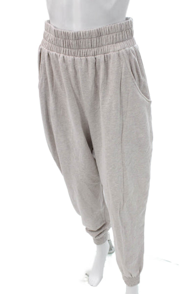 Nonchalant Label Womens Jogger Pants Gray Pull On Polyester Size M
