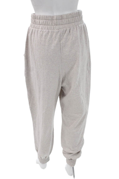 Nonchalant Label Womens Jogger Pants Gray Pull On Polyester Size M