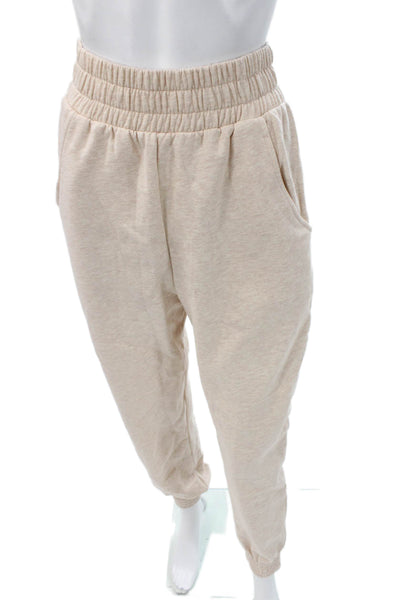 Nonchalant Label Womens Jogger Pants Beige Polyester Size XS