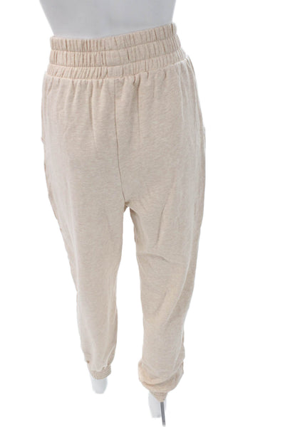 Nonchalant Label Womens Jogger Pants Beige Polyester Size XS