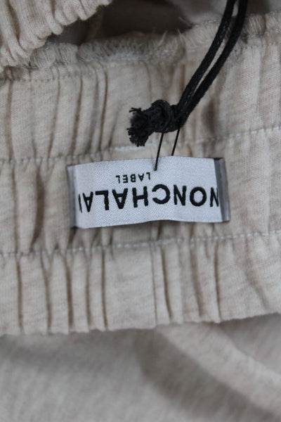 Nonchalant Label Womens Jogger Pants Beige Polyester Size XS
