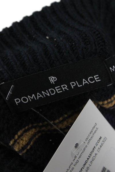 Pomander Place Womens Pullover Sweater Multicolor Fair Isle Size M