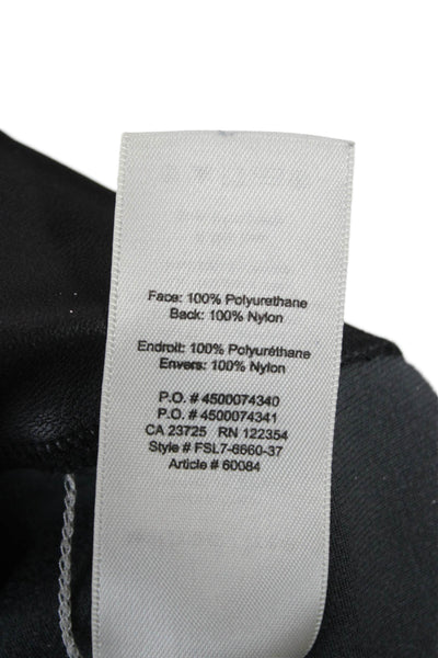 Wilfred Free Womens Black Polyurethane Leggings Size M