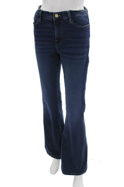 Frame Womens Bootcut Jeans Blue Cotton High Rise Size 28