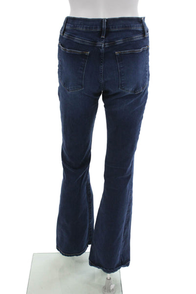 Frame Womens Bootcut Jeans Blue Cotton High Rise Size 28