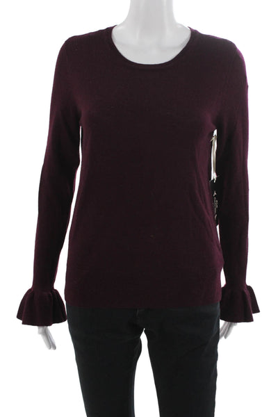 Nanette Nanette Lepore Women Merino Wool Sweater Purple Size M