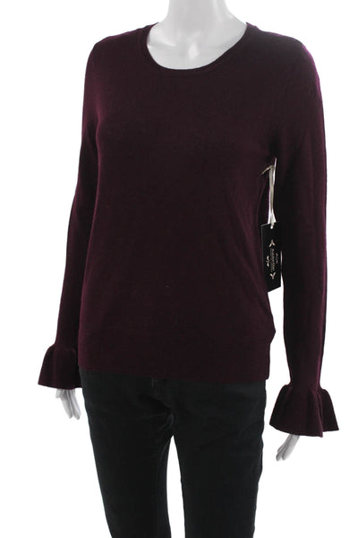 Nanette Nanette Lepore Women Merino Wool Sweater Purple Size M