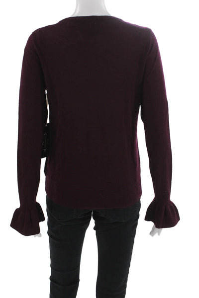 Nanette Nanette Lepore Women Merino Wool Sweater Purple Size M