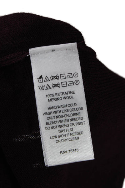 Nanette Nanette Lepore Women Merino Wool Sweater Purple Size M