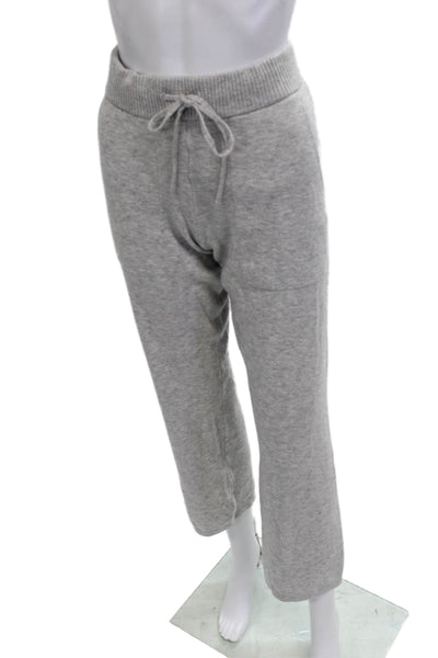 TKEES Womens Gray Viscose Drawstring Sweatpants Size M