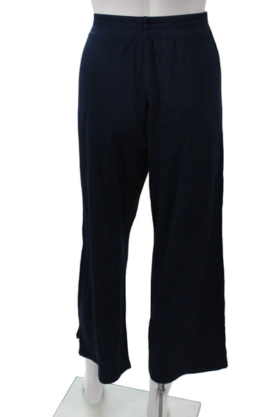 The Upside Womens Track Pants Blue Striped Viscose Pull On Size 6