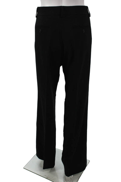 J Crew Womens Pants Black Wool Zip Size 6