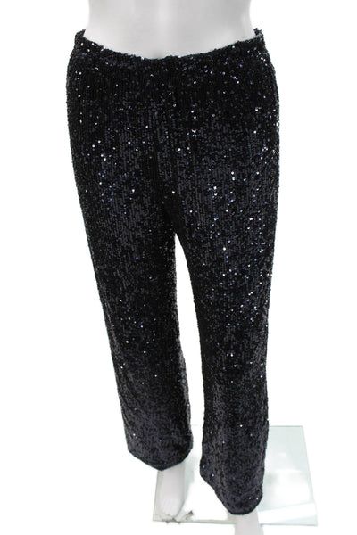 Nonchalant Label Women Dress Pants Black Pull On Polyester Size S