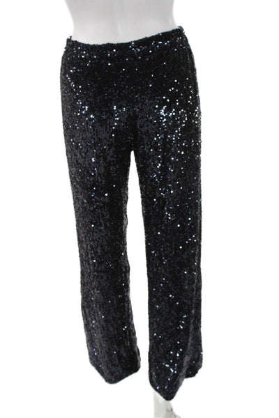 Nonchalant Label Women Dress Pants Black Pull On Polyester Size S